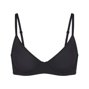 Skims Fits Everybody Unlined Demi Bra - Onyx - NWT - 40G